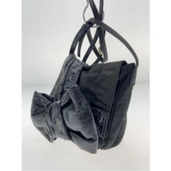 See By Chloe Patent Leather Bow Crossbody Bag in Black - Picture 2 of 7